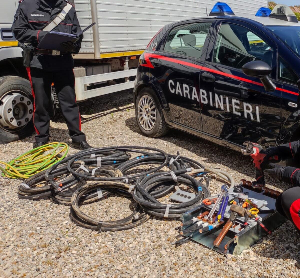 Colpo al traffico dell’“Oro rosso”, i Carabinieri di Pomezia sequestrano oltre una tonnellata di cavi in rame. Misure cautelari per 6 persone. - 