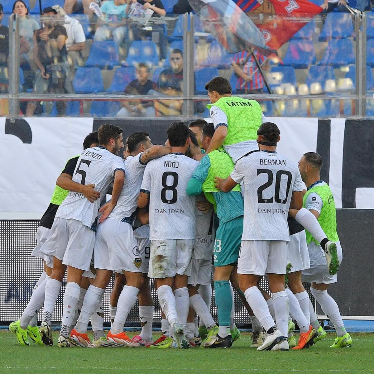 Calcio - Serie C - Per il Latina un successo da incorniciare a Catania - 