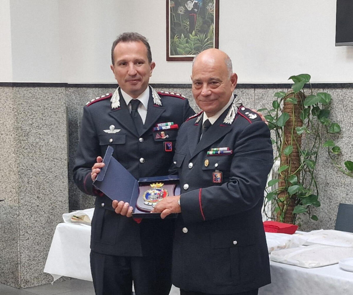 Grande impegno contro la criminalità, il saluto a Latina al tenente colonnello Michele Meola - 