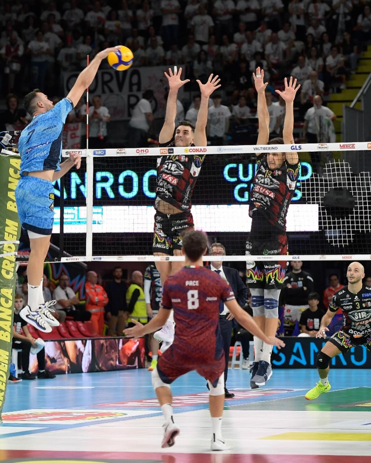 Superlega - Il Cisterna ci prova, ma Perugia va oltre - 