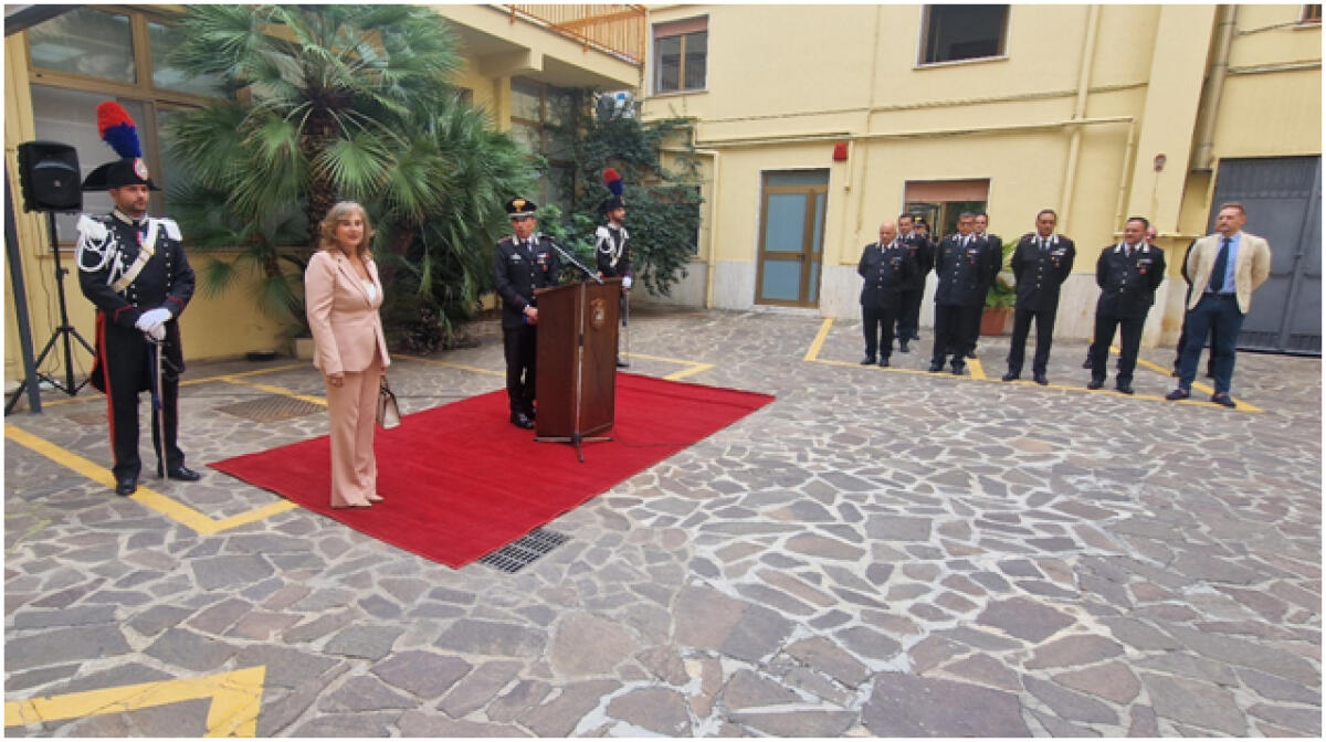 Il Prefetto di Latina in visita ai carabinieri del Comando provinciale - 