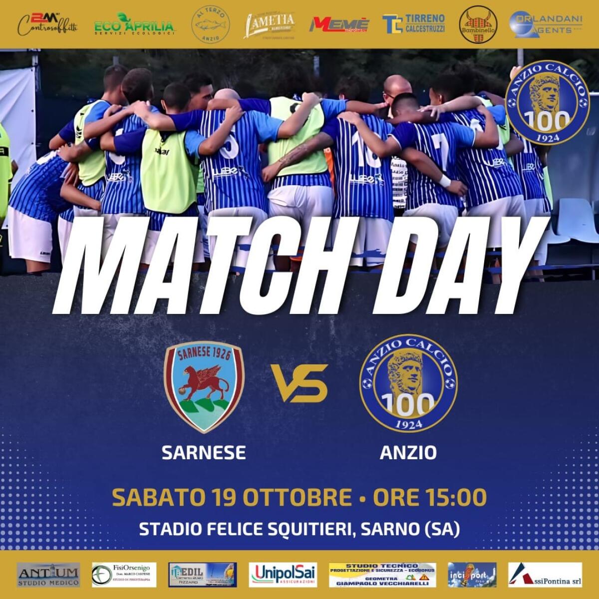 Calcio di serie D: oggi in campo l’Anzio e la Cynthialbalonga. Domani gioca il Terracina. - 