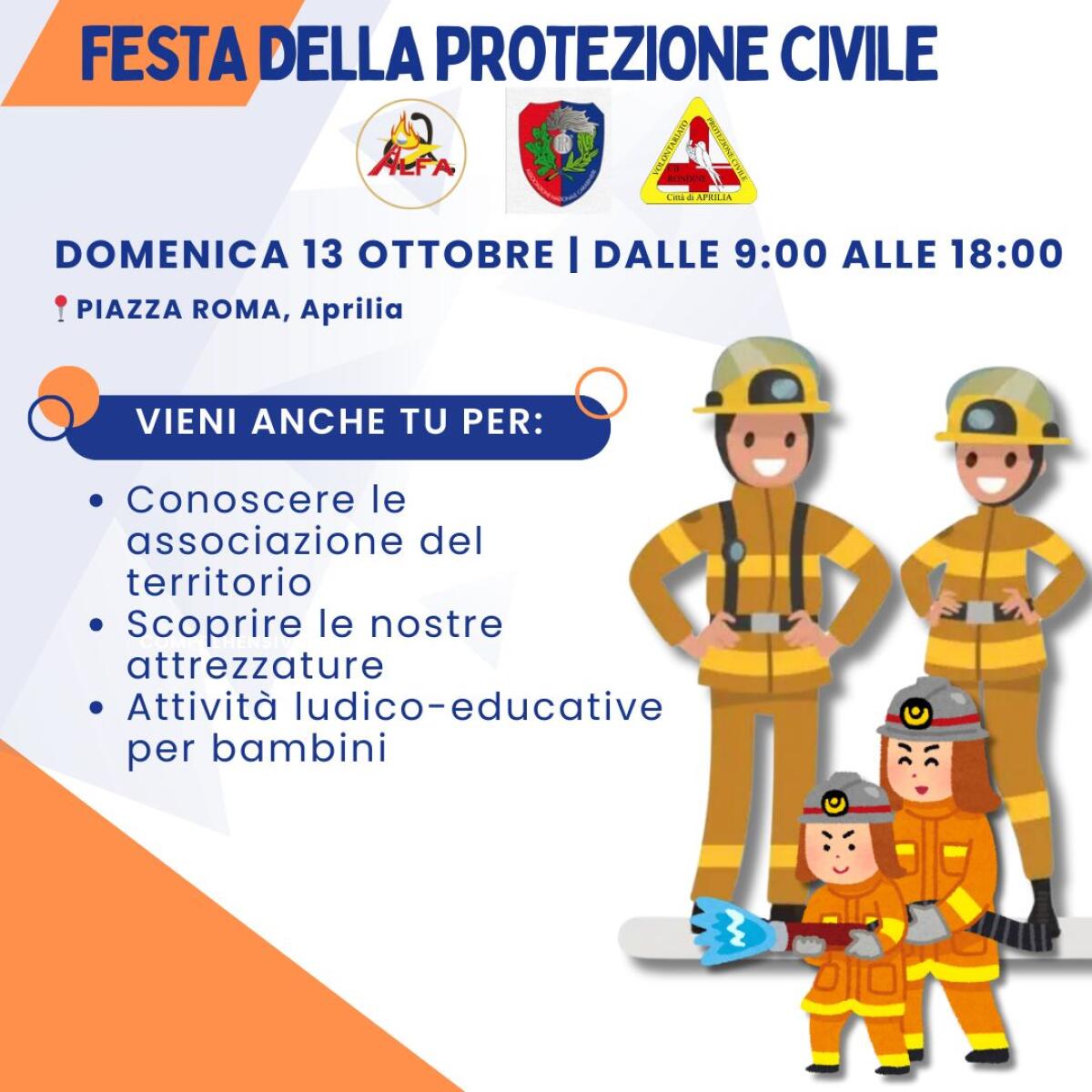 “Io non Rischio”, la protezione civile sensibilizza i cittadini: in piazza anche ad Aprilia, Anzio, Nettuno e Terracina - 