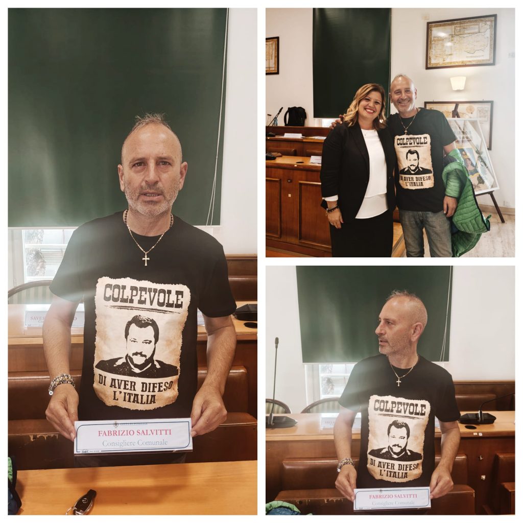 capogruppo della Lega Fabrizio Salvitti