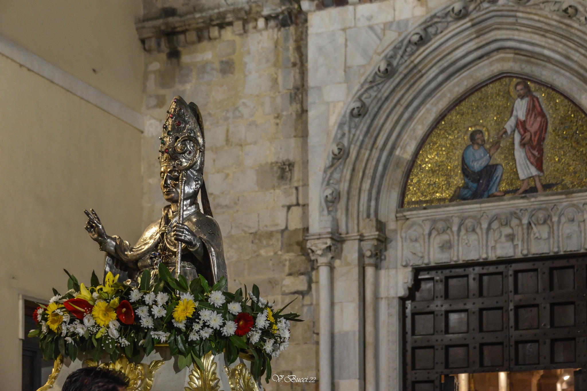 il busto di Sant'Onorato a Fondi