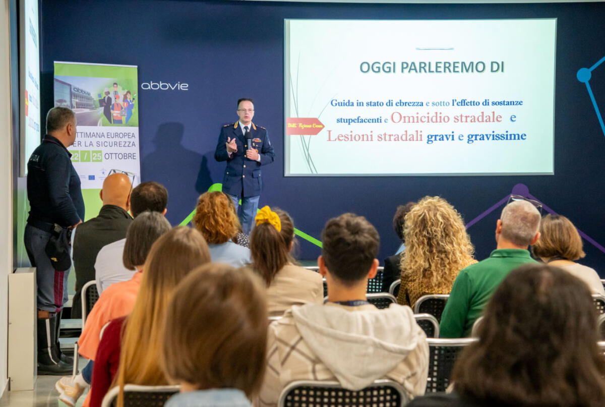 Aprilia - AbbVie aderisce  alla settimana europea della sicurezza e alla campagna: “Ambienti di lavoro sani e sicuri” - 