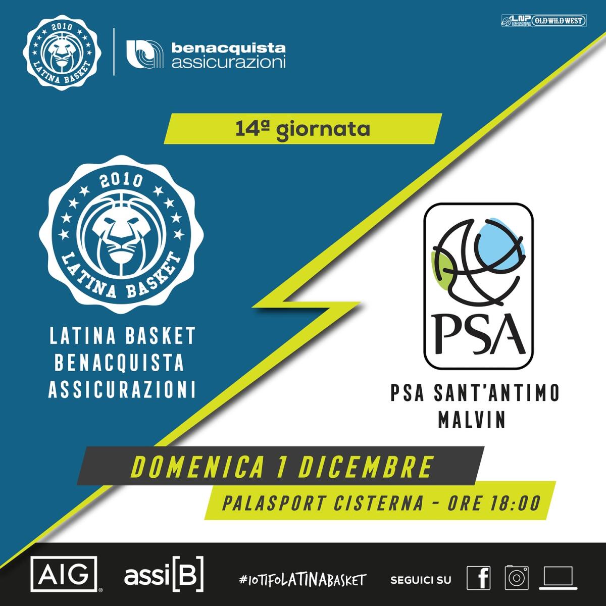 Basket serie B Nazionale: il Latina riceve la visita della Malvin PSA Sant’Antimo. - 