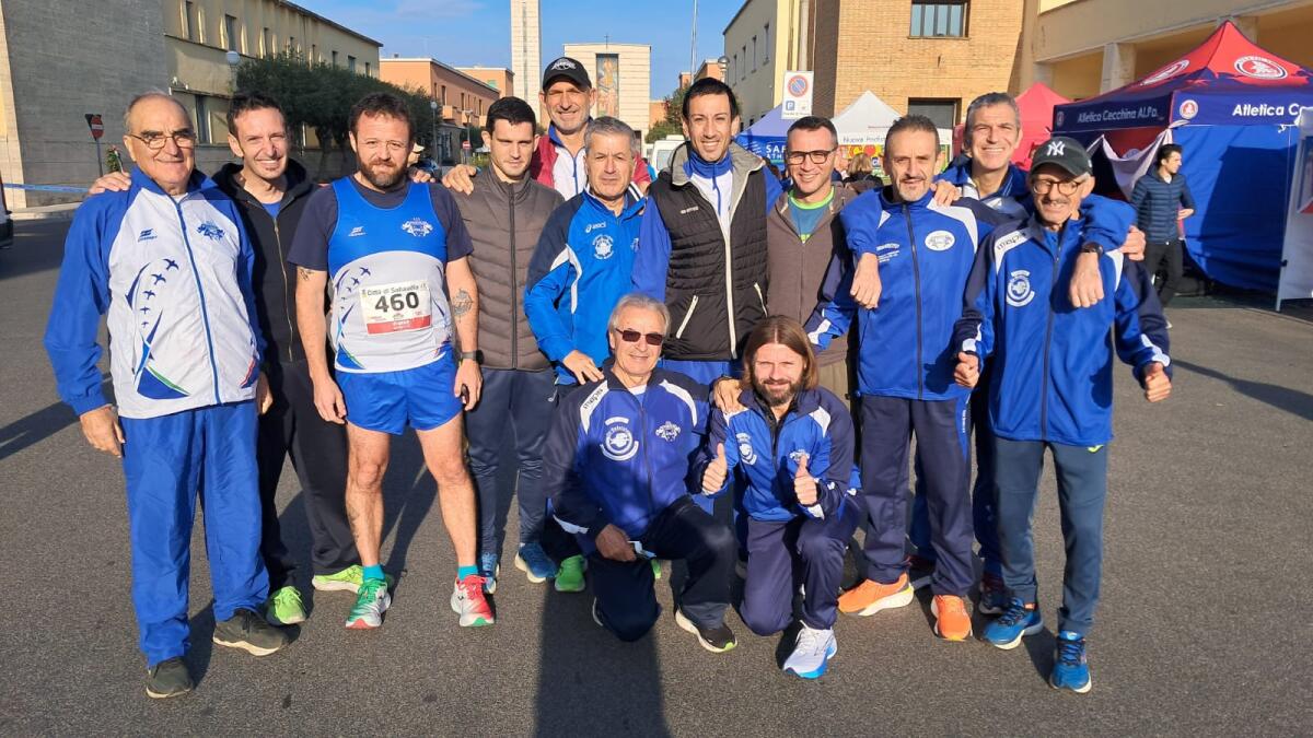 Alla mezzamartona di Sabaudia gli atleti della Podistica Aprilia - 