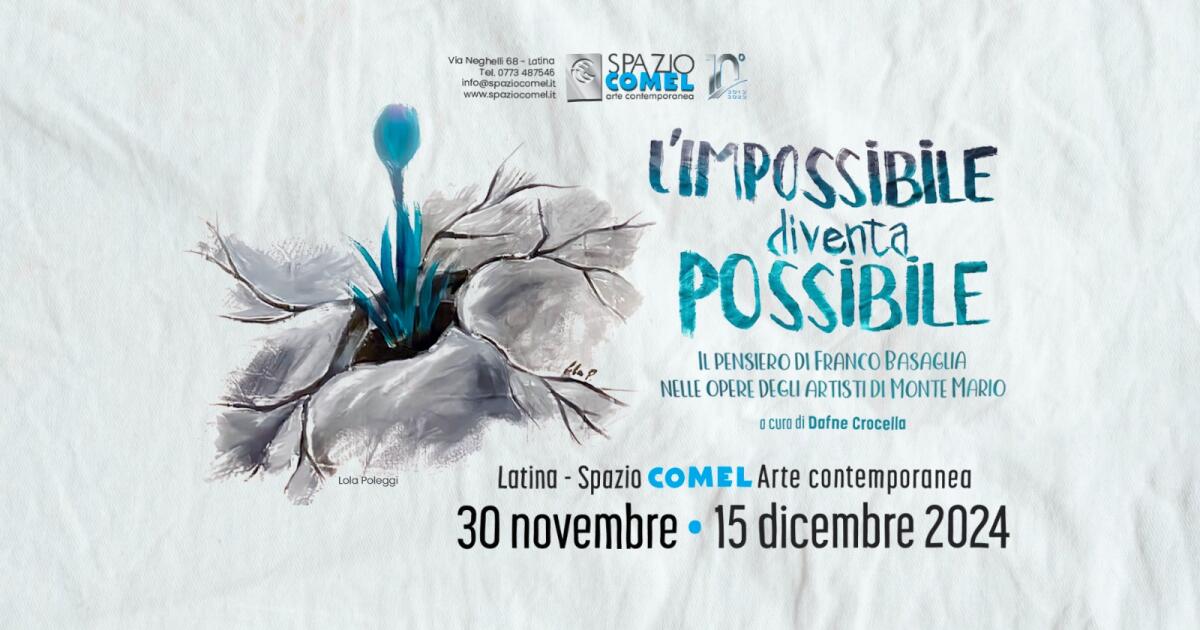 “Il pensiero di Franco Basaglia nelle opere degli artisti di Monte Mario”. Allo Spazio Comel di Latina la mostra collettiva. - 