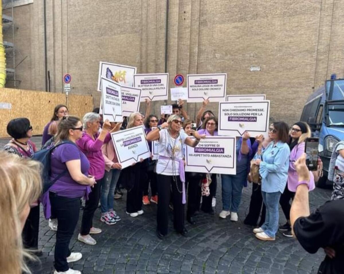 Sciopero della fame a staffetta affinché la Fibromialgia sia riconosciuta come malattia. Oggi tocca alla referente di Aprilia dell’Aisf, Gabriella Lecce. - 