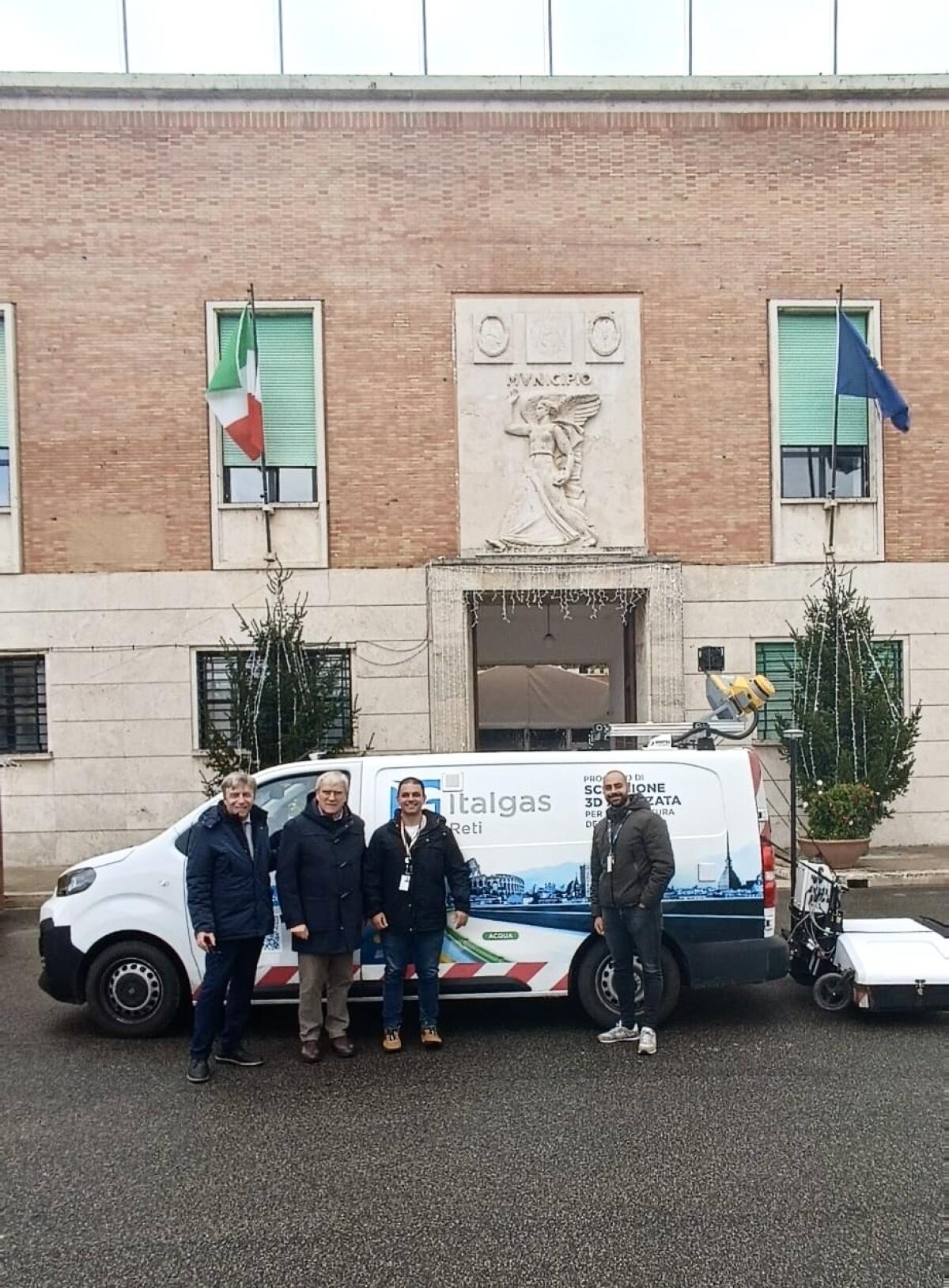 “3D Asset Mapping”, il progetto Italgas per la mappatura digitale dei sottoservizi fa tappa a Sabaudia, Pontinia e Cisterna. - 