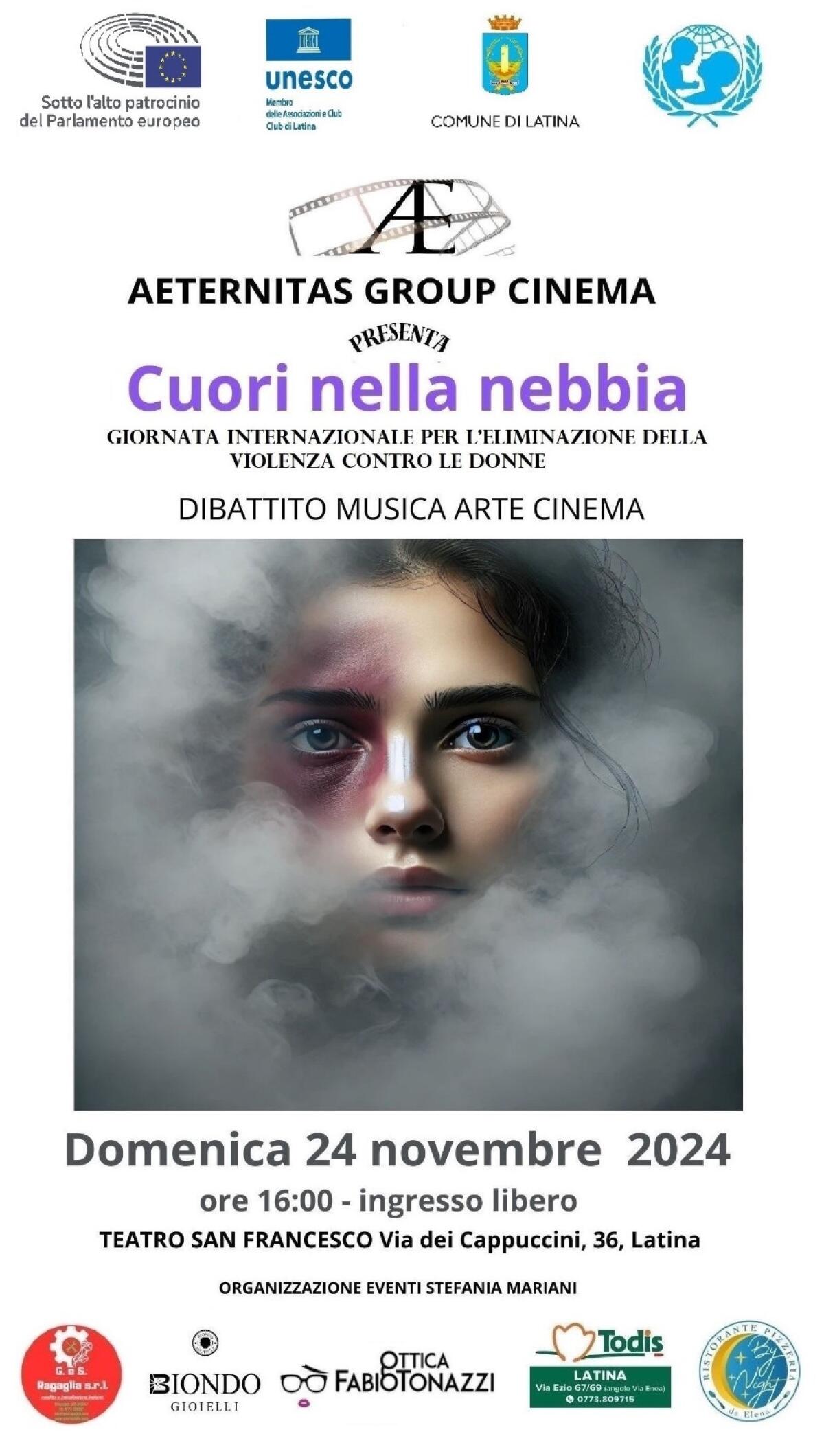 A Latina lo spettacolo “Cuori nella Nebbia”,  spunti di riflessione contro la violenza sulle donne. - 