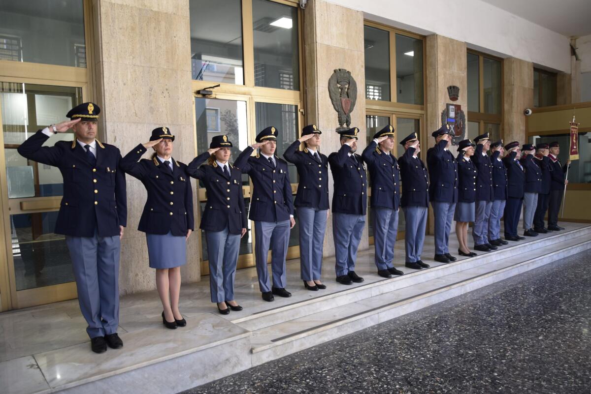Breve cerimonia in Questura a Latina per celebrare la Commemorazione dei Defunti. - 