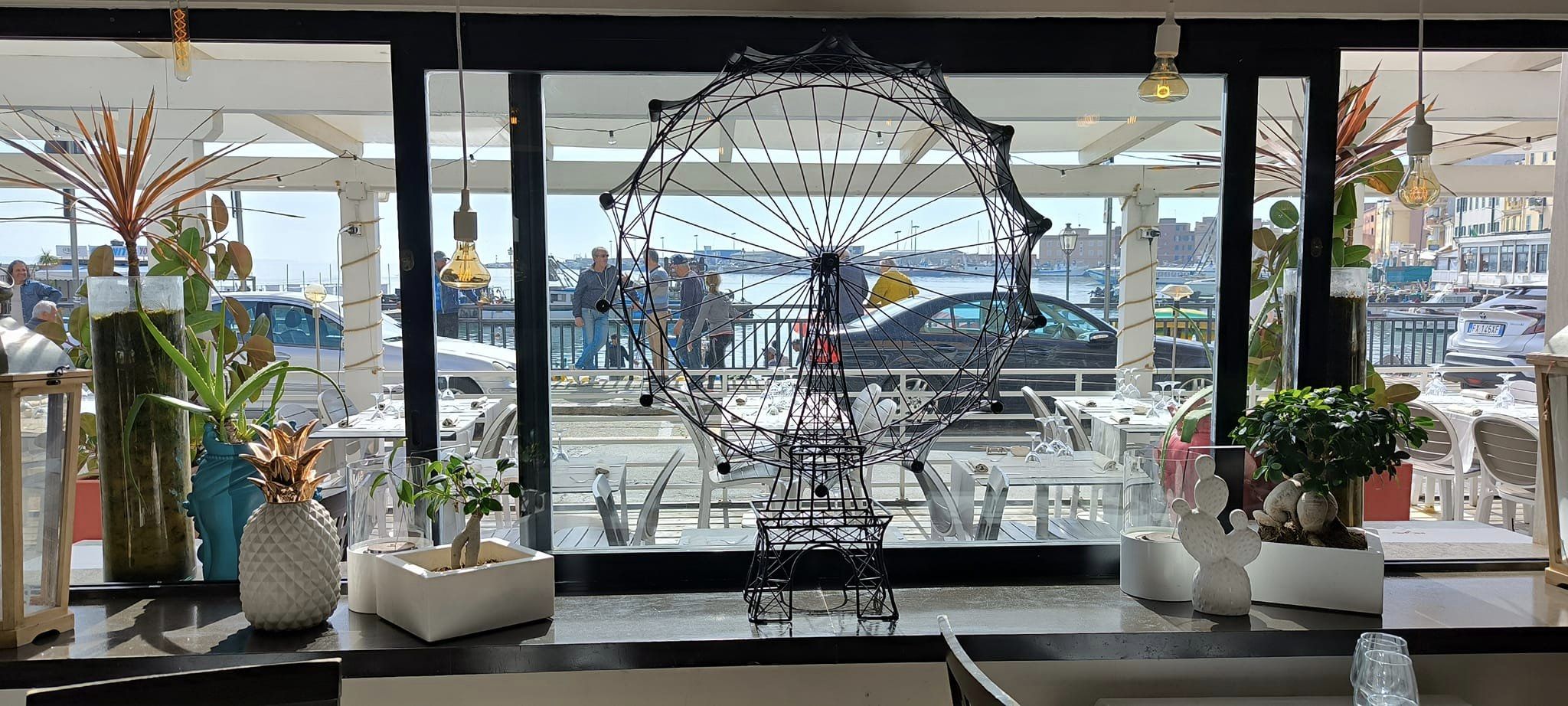 il ristorante "Oltremare" di Anzio