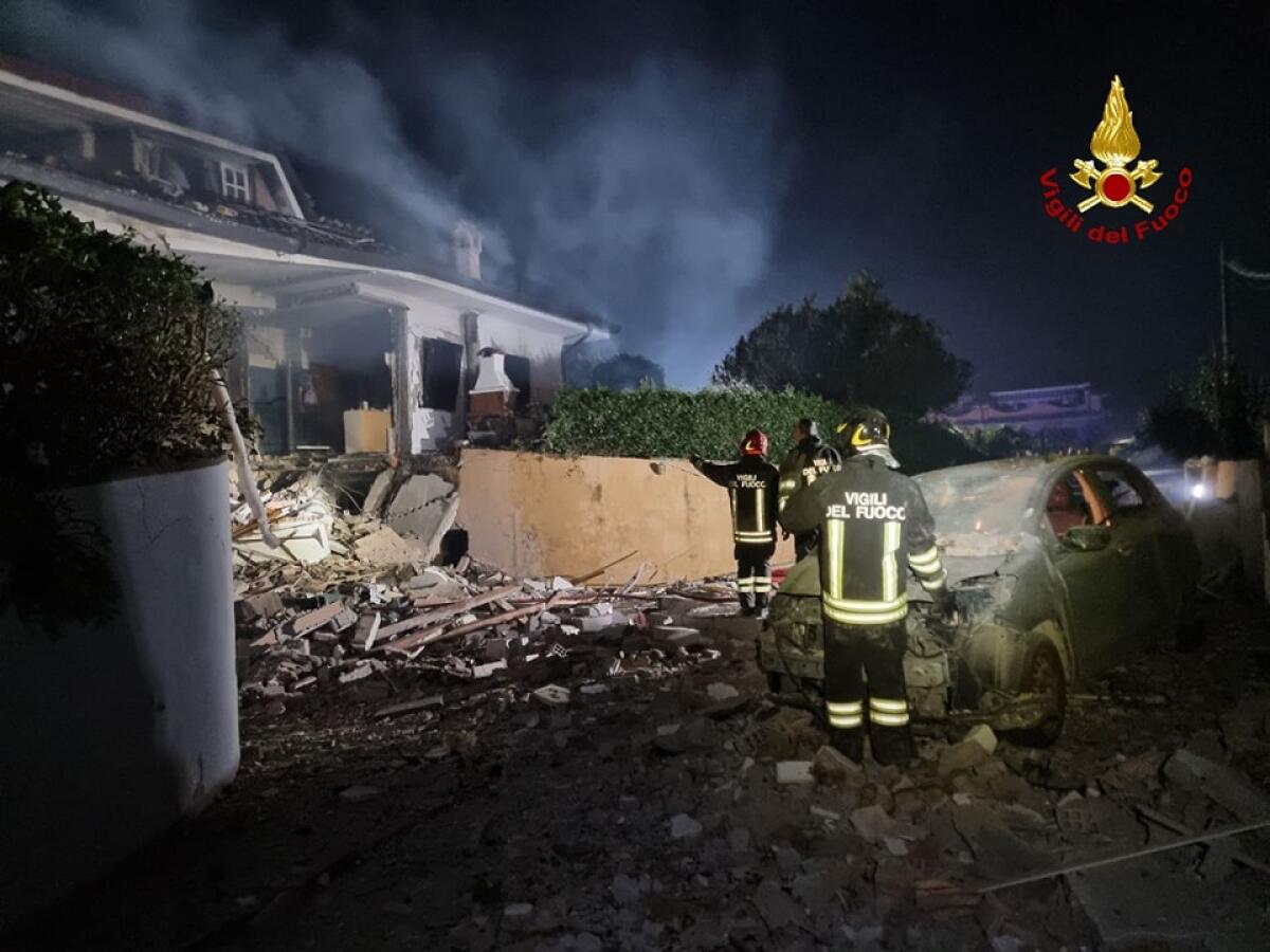 Esplosione della villa di via Apollo, ad Aprilia: disposta l’autopsia sul corpo delle 3 vittime. Odore di gas nelle ore precedenti. - 
