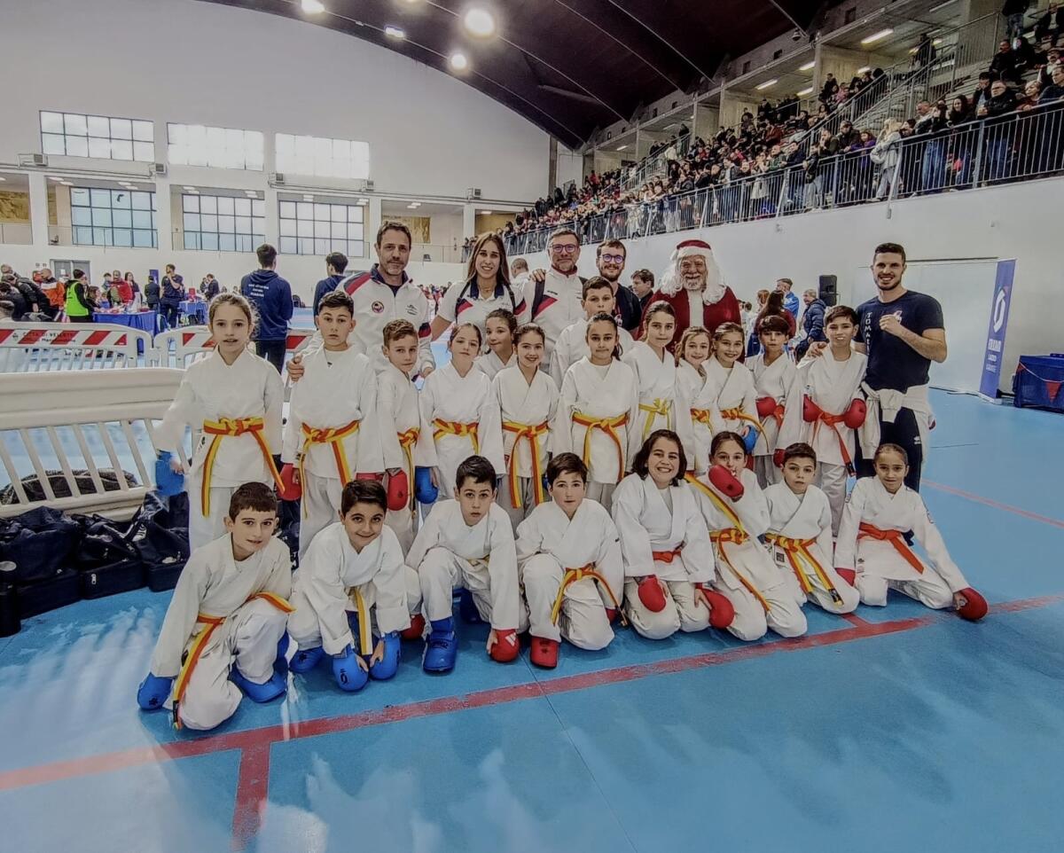 Coppa di Natale a Velletri, splende la Tomari-Te Karate Aprilia - 