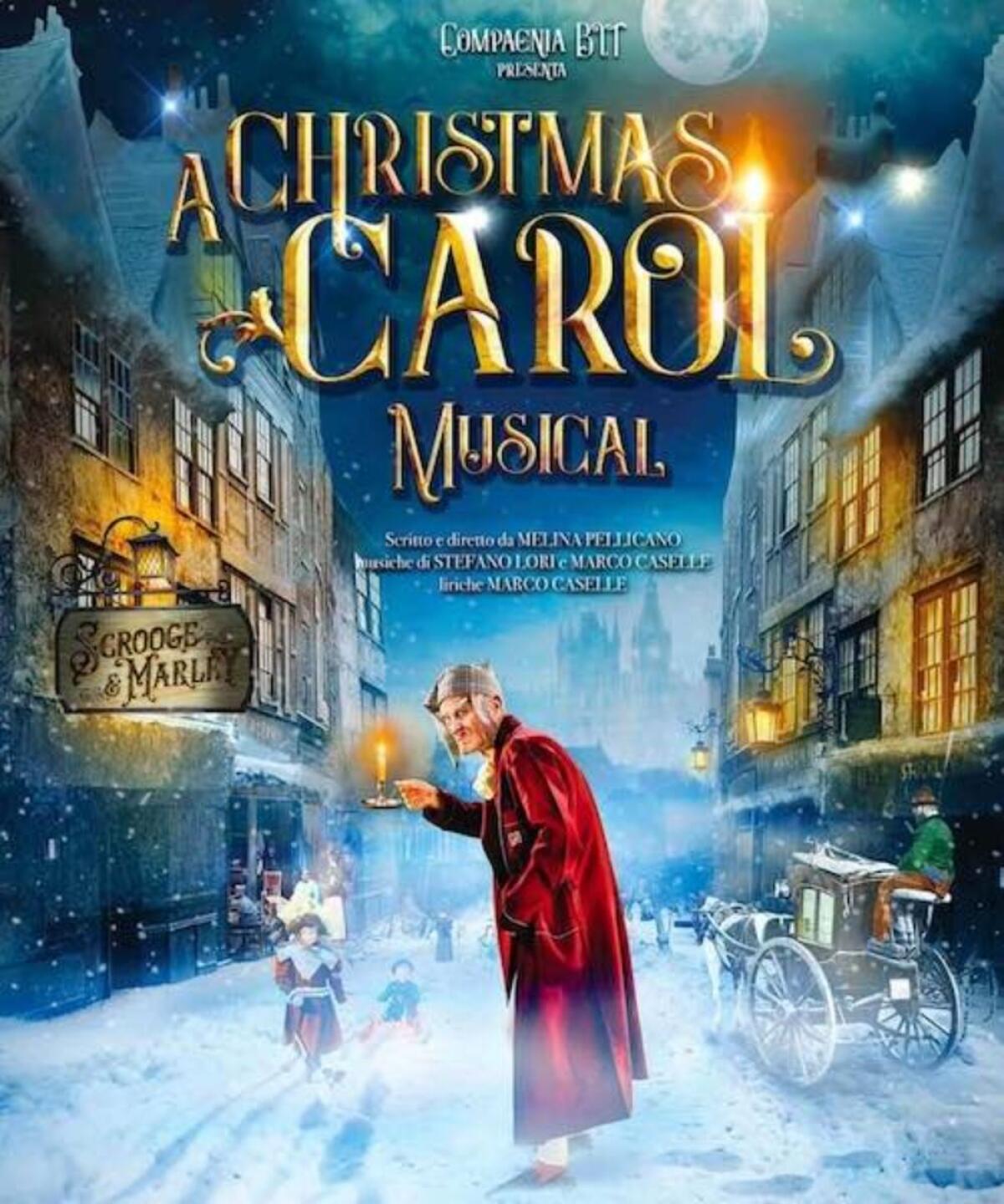 “A Christmas Carol Musical”: questa sera al Teatro Europa di Aprilia l'incantevole magia del Natale! - 