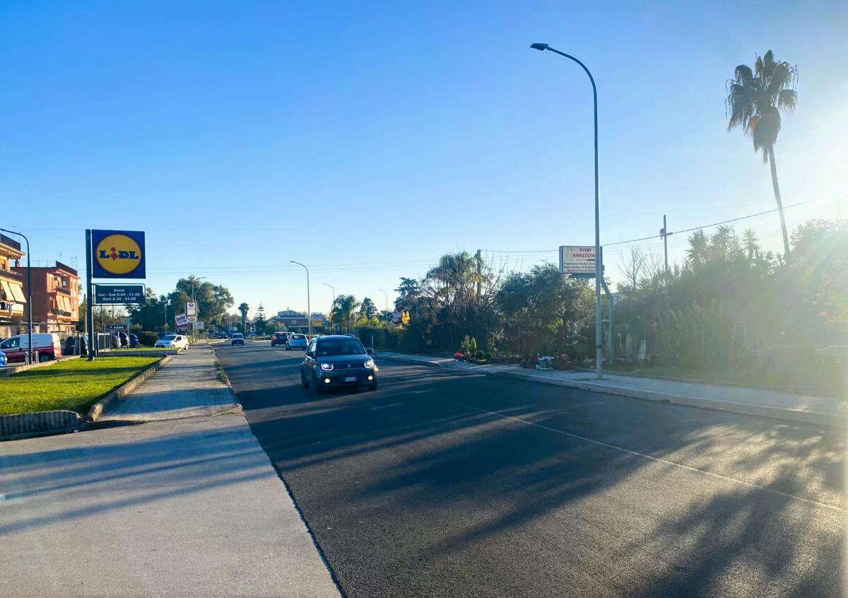 Lavori di manutenzione straordinaria in via Isonzo, a Latina: termineranno entro la fine della settimana. - 
