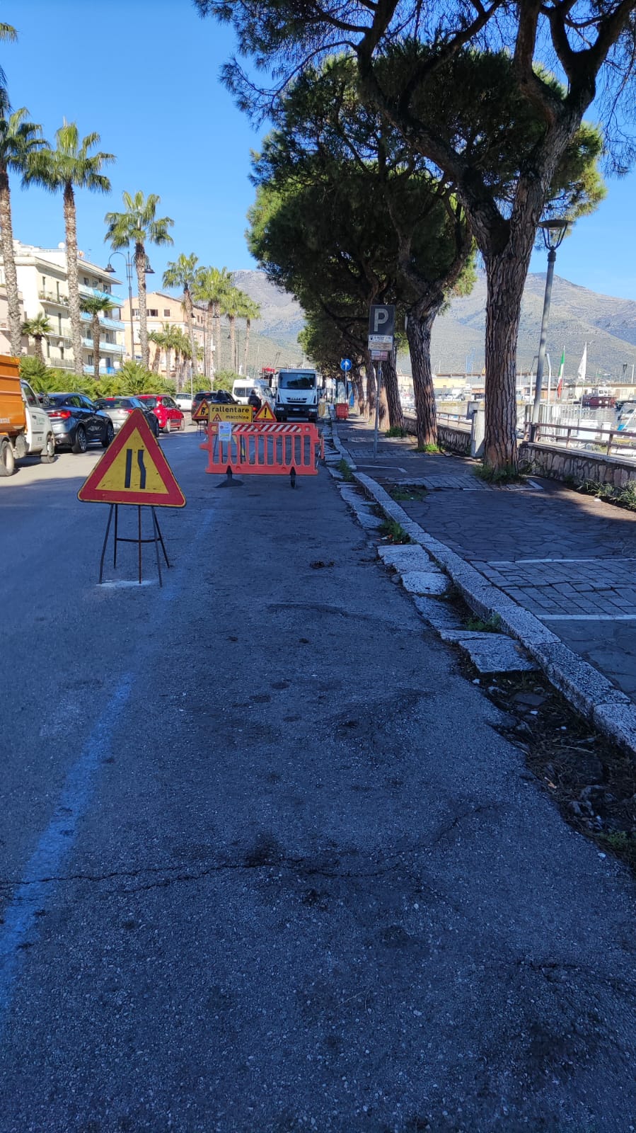 il Lungomare Caboto, a Gaeta