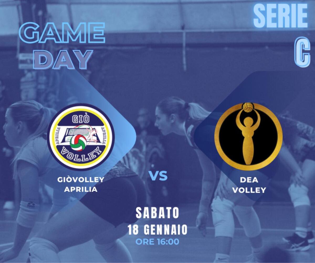 Pallavolo femminile: doppio impegno oggi in casa Giò Volley Aprilia. - 