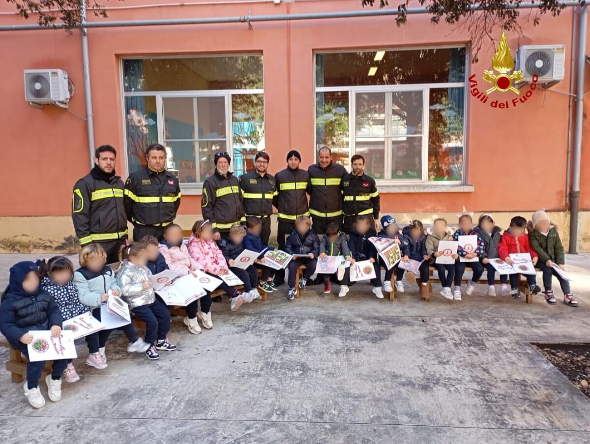 Giornata della Sicurezza alla Scuola San Marco: Vigili del Fuoco e Forze dell’Ordine per i Bambini - 