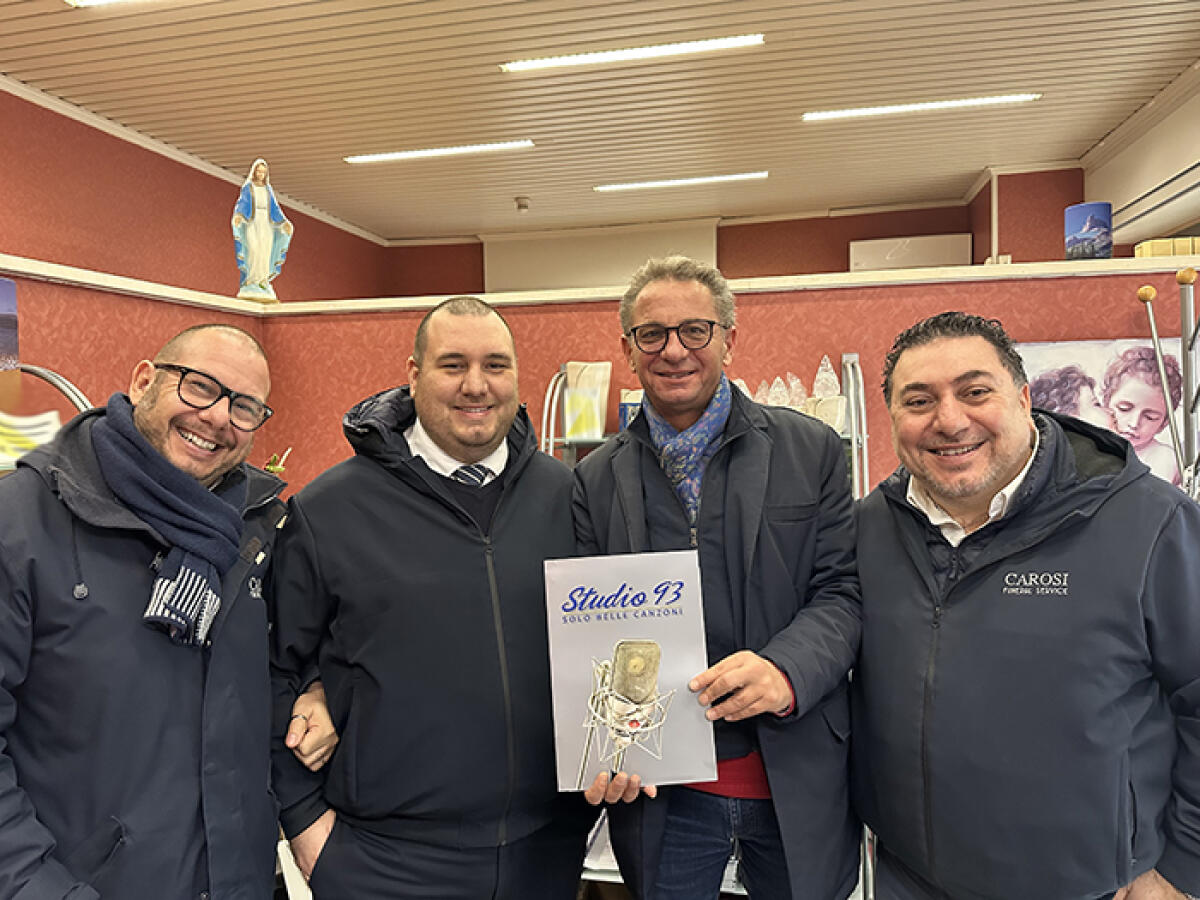 Studio 93 e "Carosi Funeral Service" insieme per offrire un servizio alla cittadinanza. - 