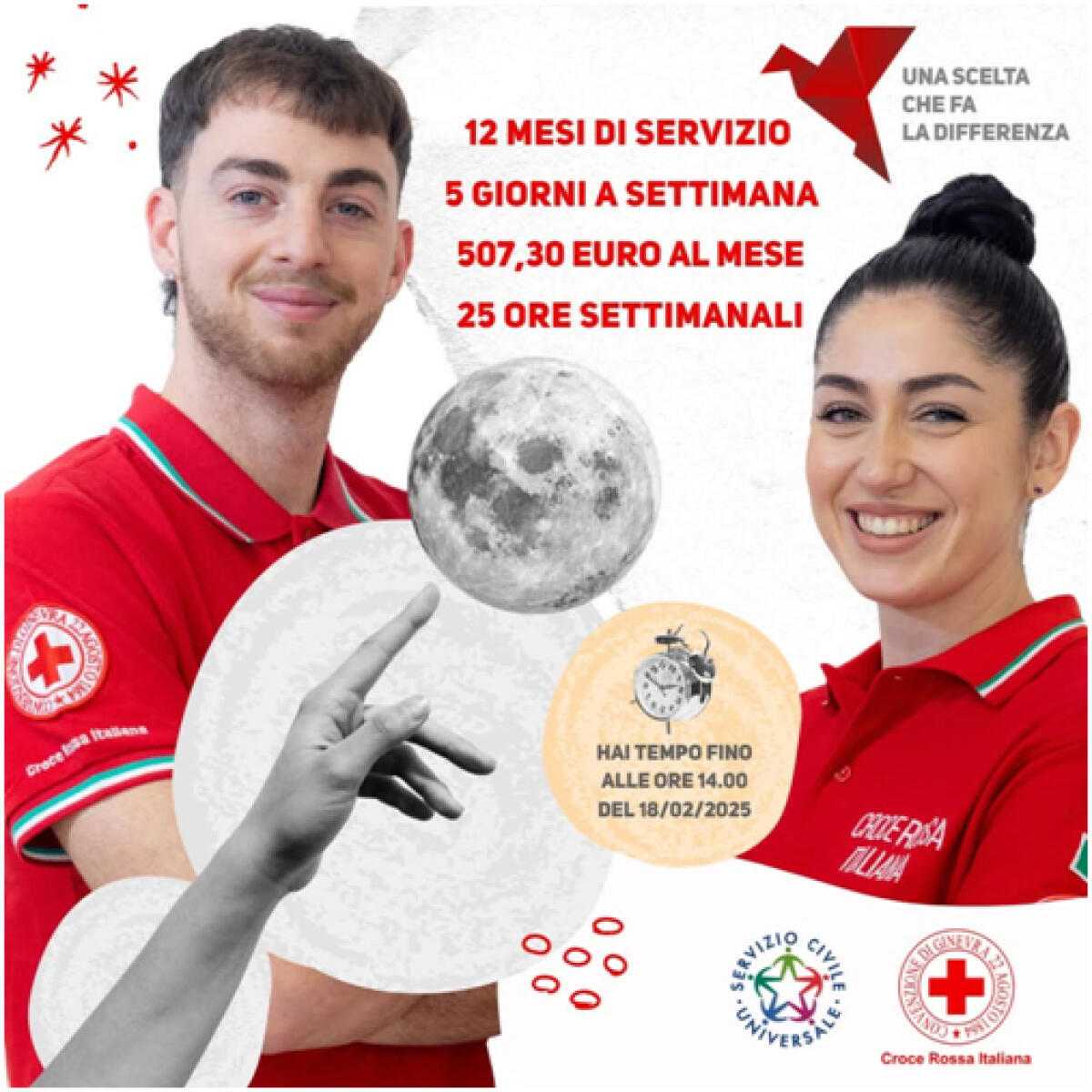 Due  posti alla Croce Rossa di Aprilia per il Servizio Civile - 