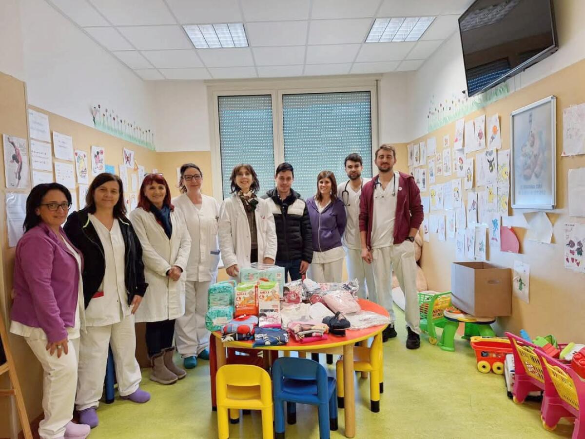 All’Ospedale dei Castelli donati pannolini e indumenti per i piccoli pazienti - 
