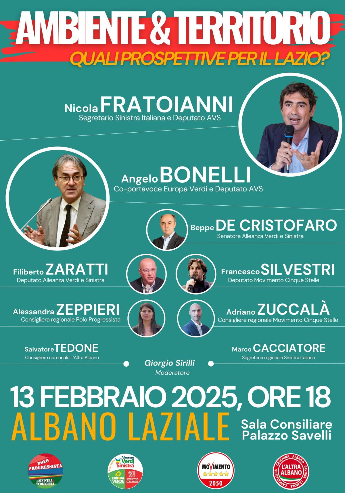 Inceneritore e rifiuti nel Lazio, un incontro con Fratoianni e Bonelli - 