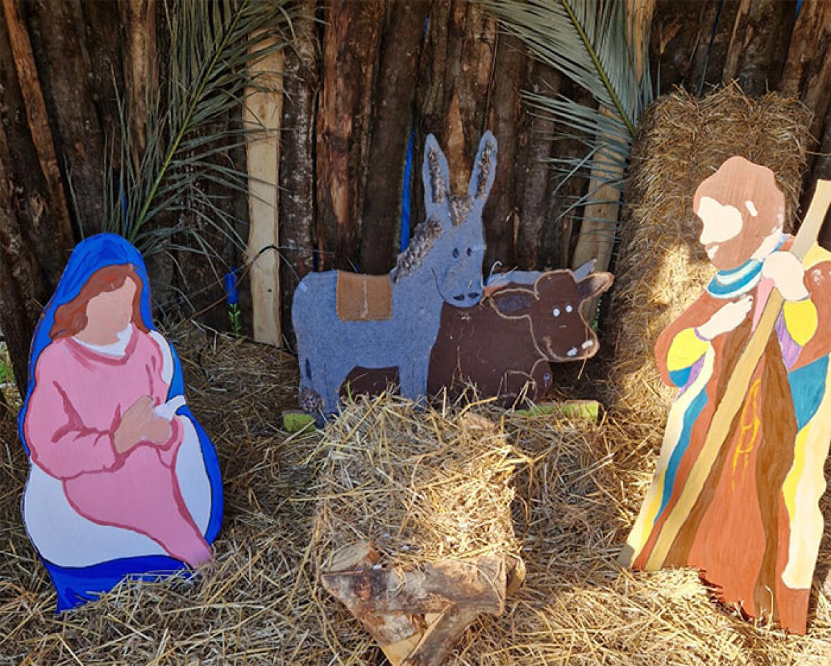 Di nuovo vandali in azione al parco Carlo Alberto Dalla Chiesa di Aprilia. Sparito il Gesù bambino dal presepe. - 