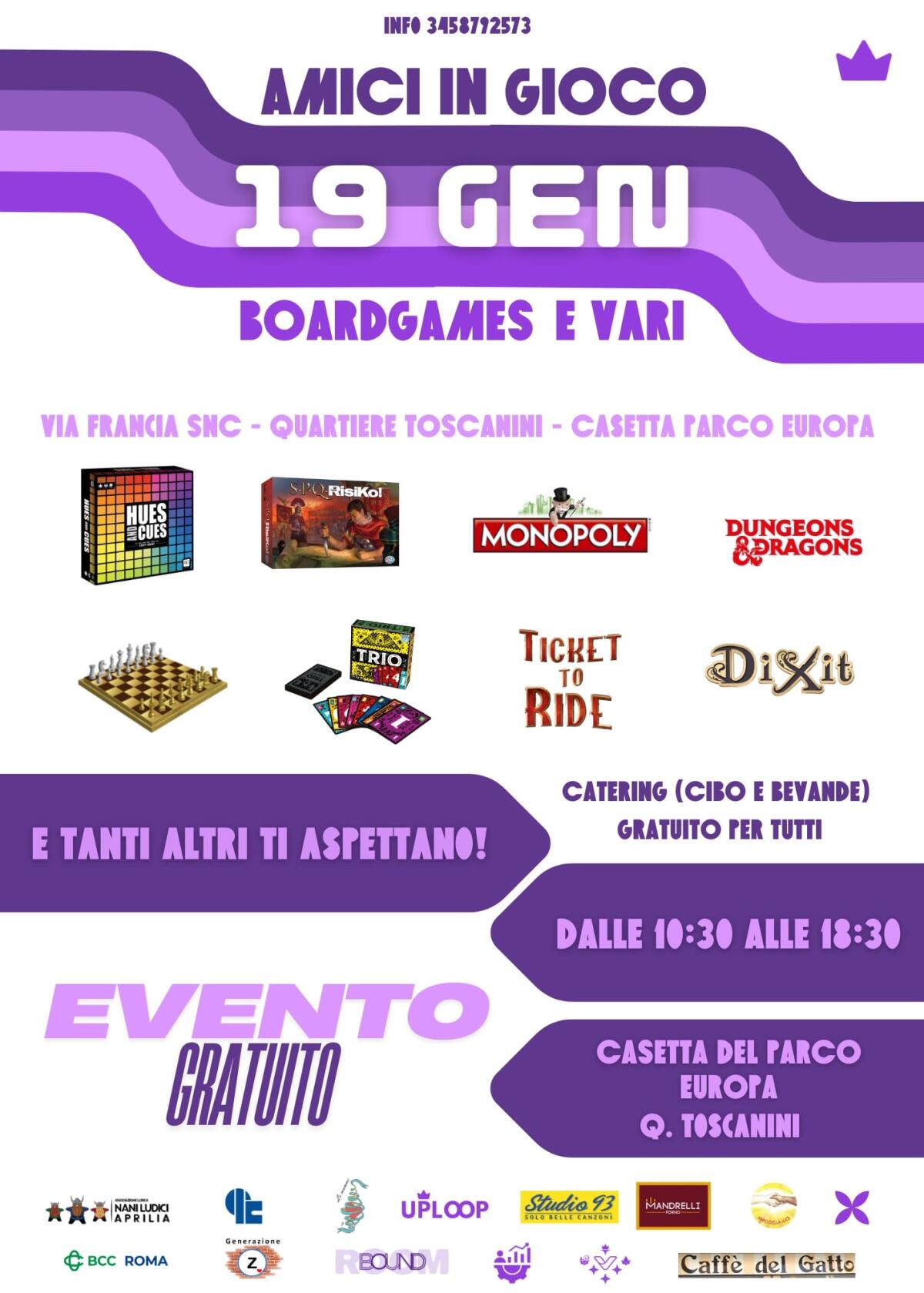 Ad Aprilia questa domenica  l'evento “Amici in Gioco” con i ragazzi di Uploop. - 