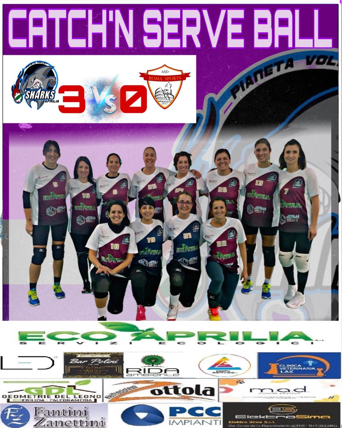 Inizio di stagione positivo per le Mamasharks Aprilia - 