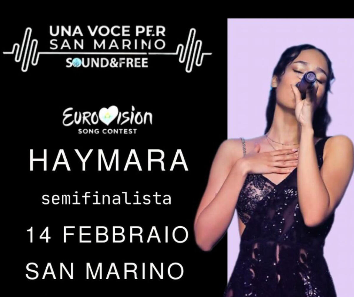 Haymara Gavillucci di Aprilia alle semifinali di “Una voce per San Marino Eurovision” - 