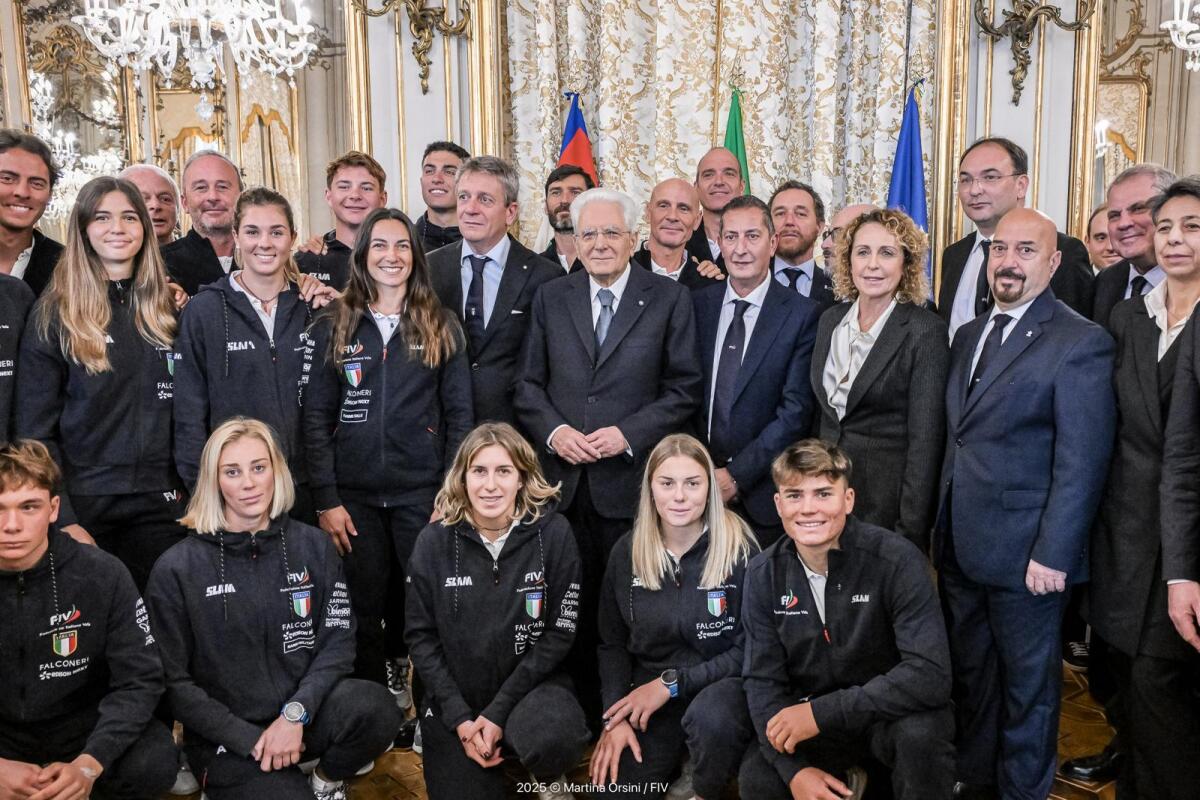 Vela, l'atleta di Anzio Maria Vittoria Arseni al Quirinale - 