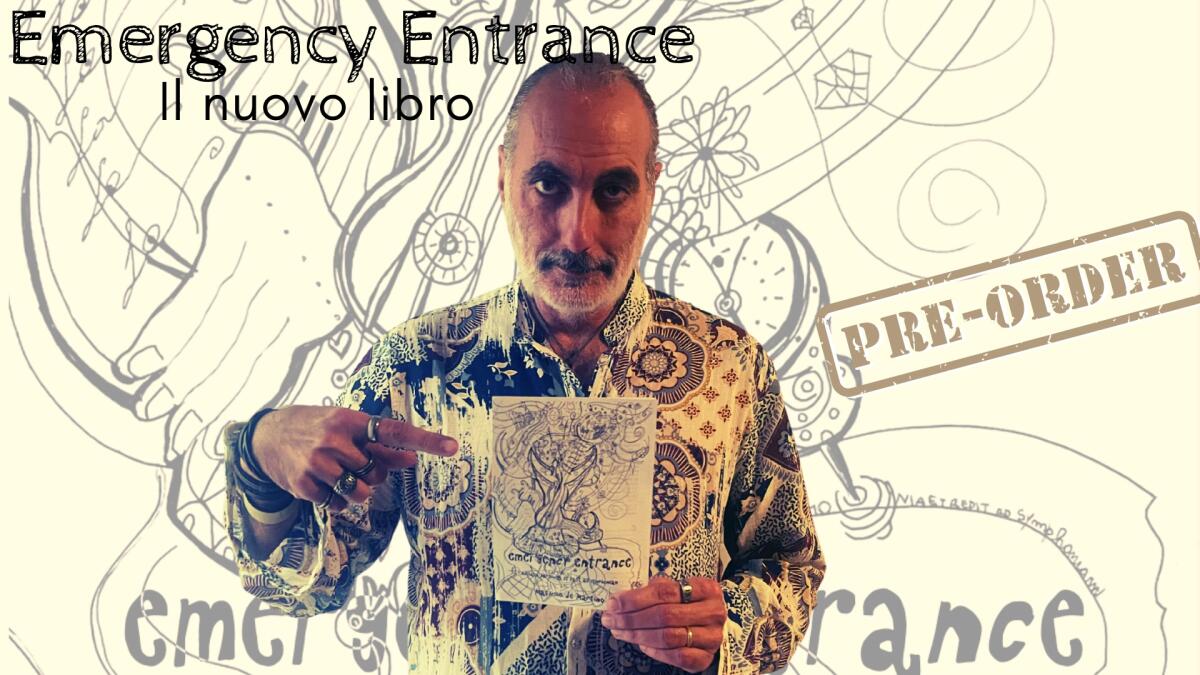 “Emergency Entrance”: il nuovo libro di poesie di Massimo de Martino in pre-order. Il 2 Febbraio a Latina la presentazione in anteprima. - 