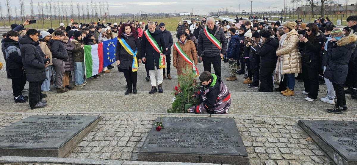 Viaggio della Memoria: la visita dei ragazzi di Cori al campo di sterminio di Auschwitz-Birkenau - 