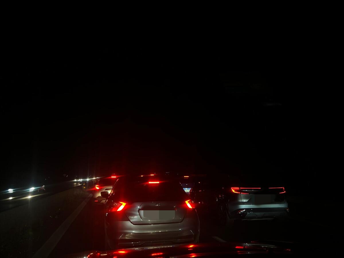 Incidente sulla Pontina, tra le uscite per via Apriliana e via Fossignano. - 