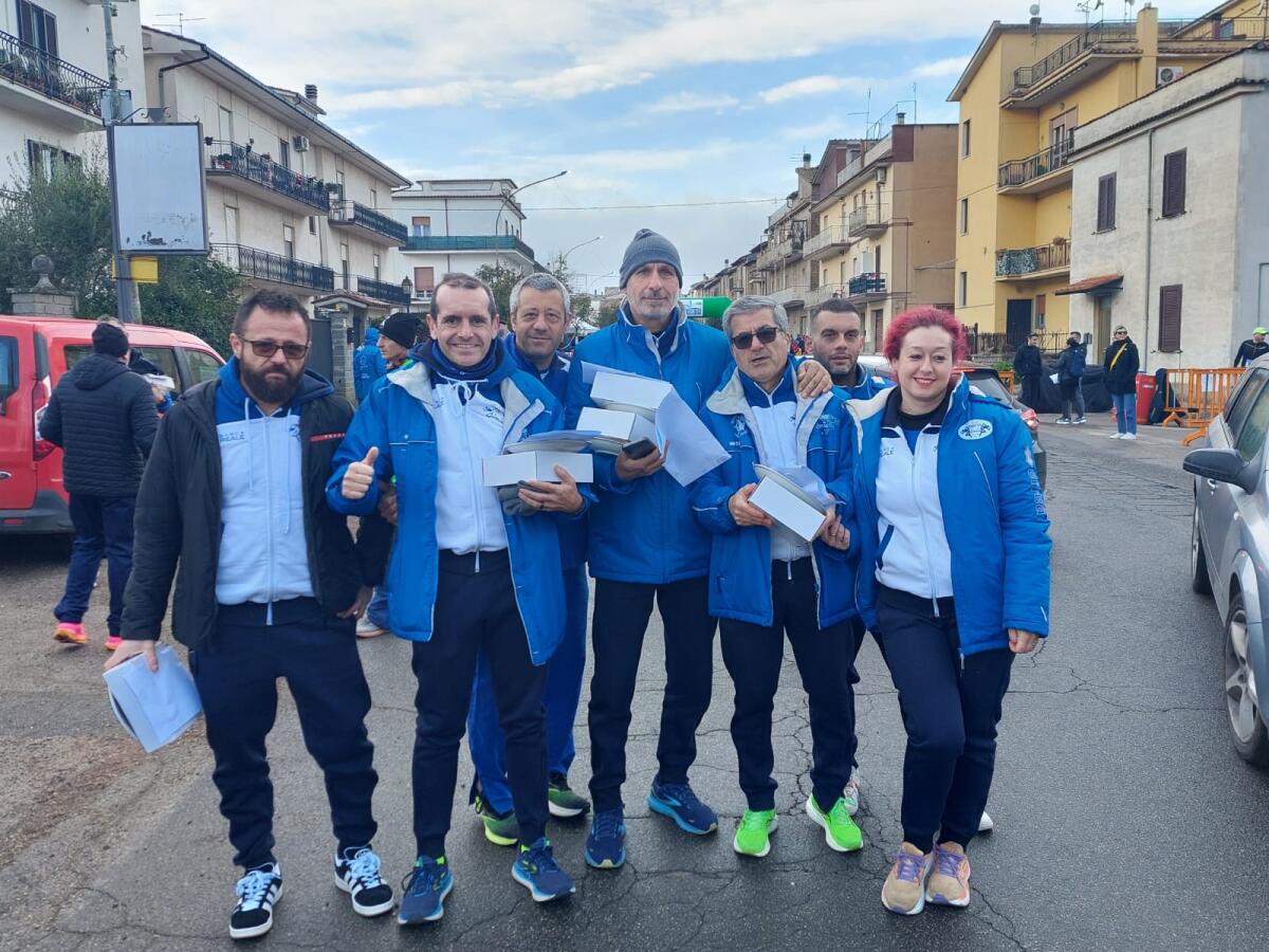 I ragazzi della Podistica Aprilia alla corsa Tre Comuni - 