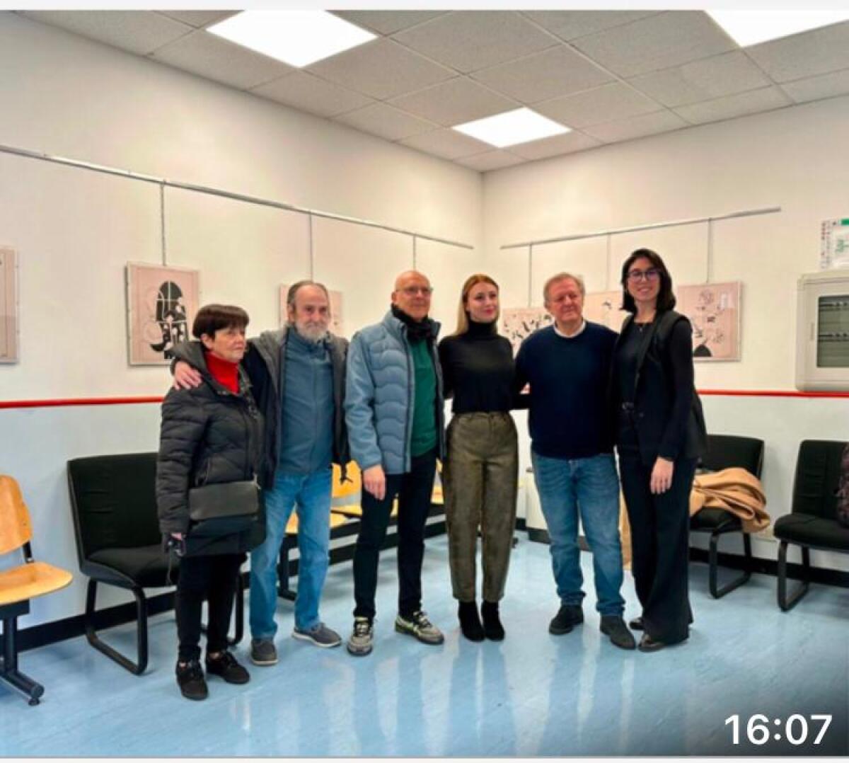 Aprilia - “Più colori alla Asl”, ecco la mostra di Giulia Di Nicola - 