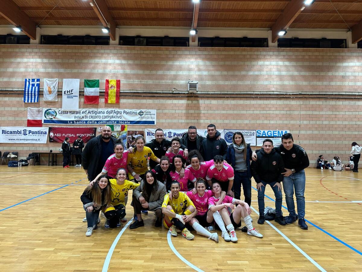 Cisterna Lady supera Futsal Pontina e torna in zona playoff promozione - 
