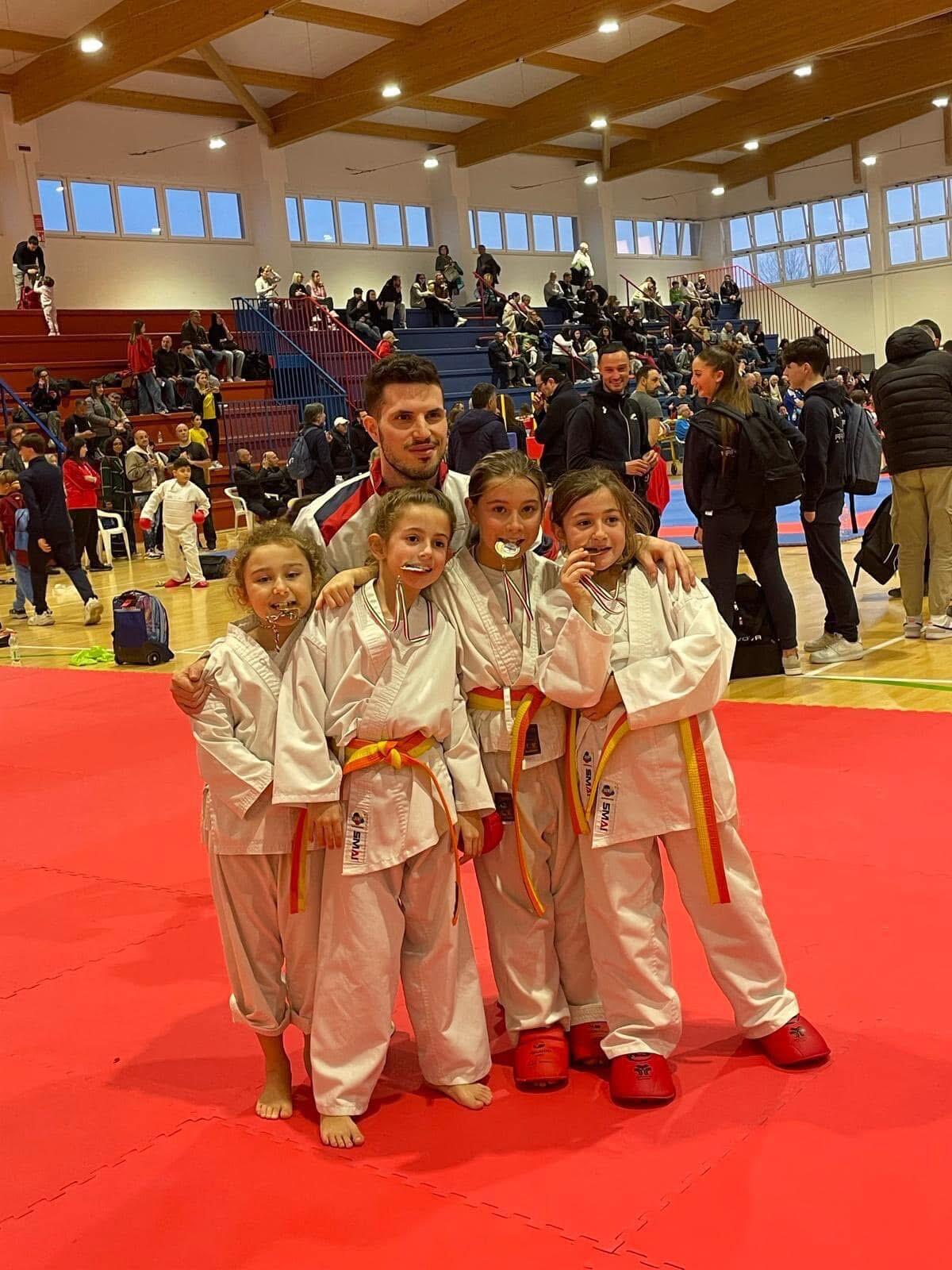 Coppa di Carnevale Karate FIJLKAM: Successo per il Team Tomari-te di Aprilia - 