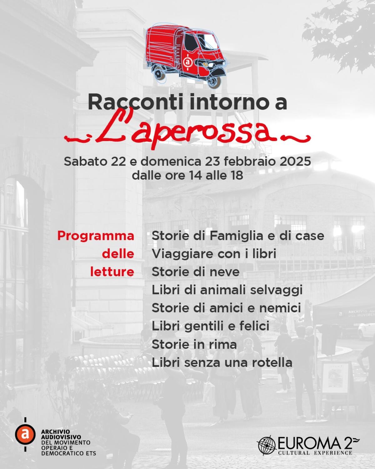 Due giorni di storie e letture al Centro Commerciale Euroma2 con L'Aperossa - 