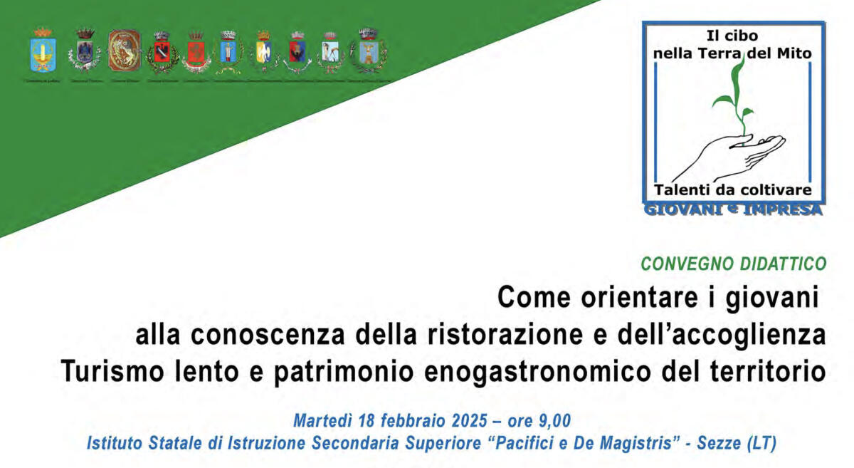 La Terra del Mito: convegno a Sezze su ristorazione e turismo - 