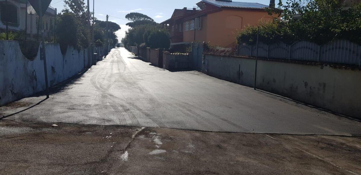 Lavori di asfaltatura ad Anzio: ecco quelli già eseguiti e quelli in partenza. - 