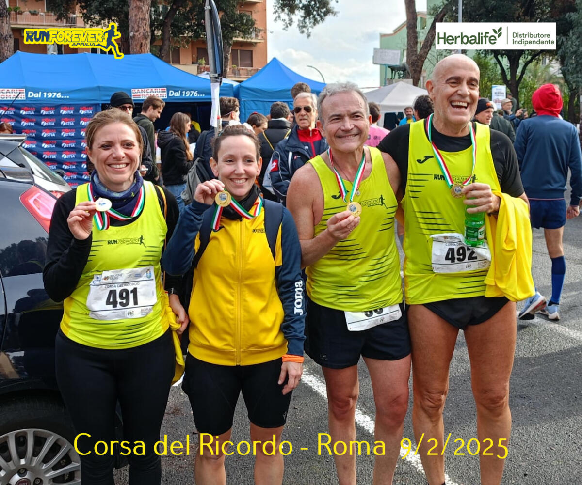 Due gare disputate, 3 premi assegnati all’ASD Runforever Aprilia - 