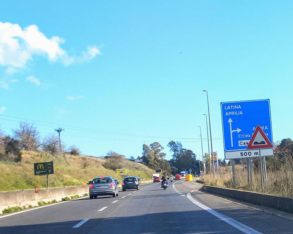 Abbattimento delle piante secche sulla Pontina: modifiche alla viabilità da questo lunedì 24 febbraio e sino al 31 Marzo. - 