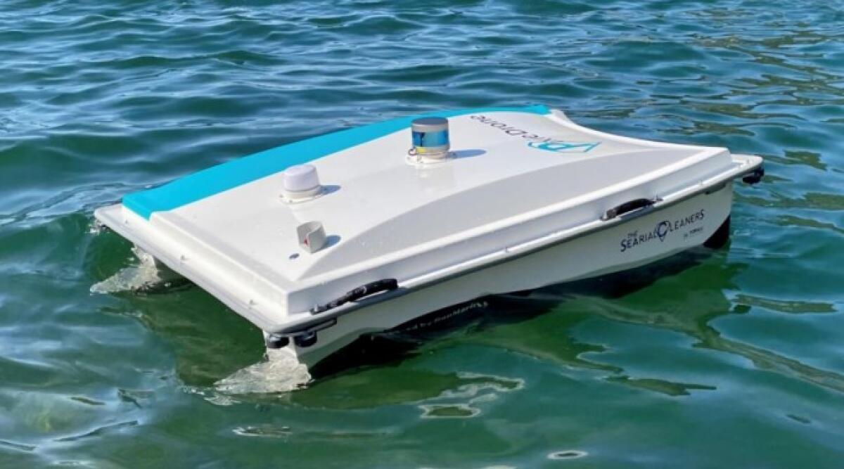 “Zero plastica”, ad Anzio un drone per la pulizia del mare ed una nuova isola ecologica al porto. - 