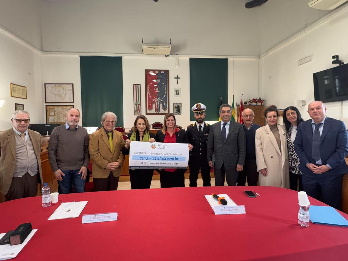 A Pomezia 138mila euro di fondi regionali per ristrutturare un immobile confiscato alla criminalità organizzata. - 