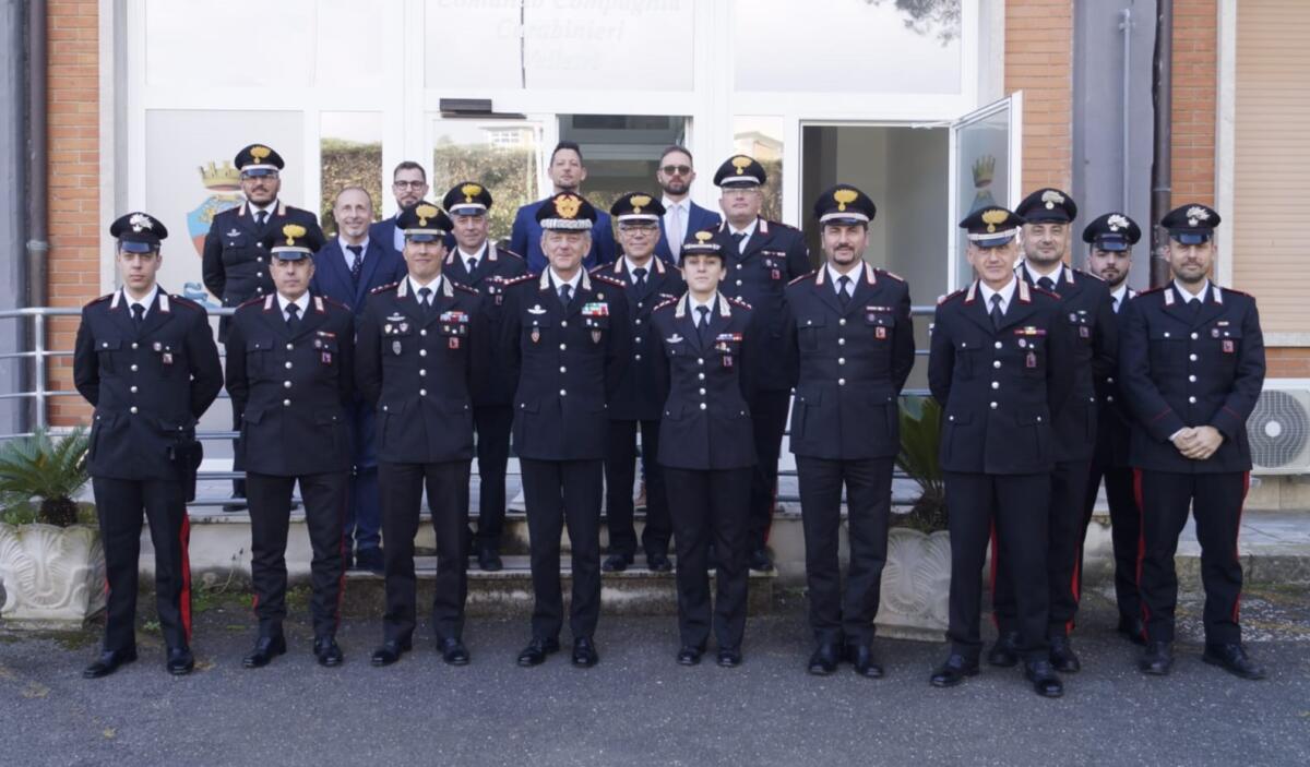 A Velletri la visita del Comandante Interregionale dei Carabinieri, il Generale Aldo Iacobelli. - 