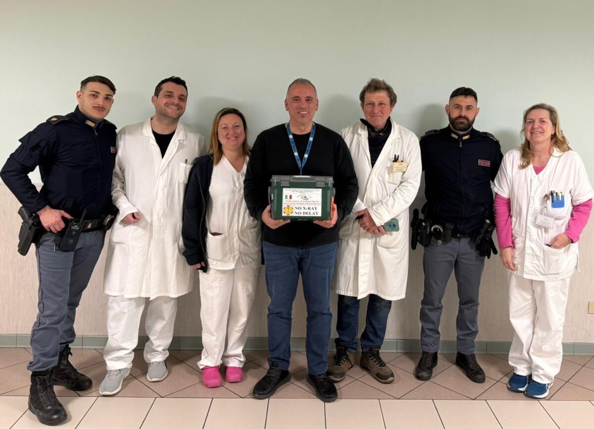 Missione Salvavita della Polizia dall’Aeroporto di Fiumicino al Policlinico Tor Vergata - 